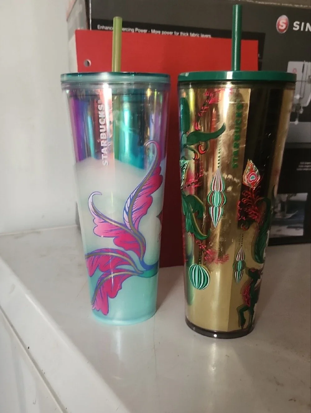 Starbucks set decorative